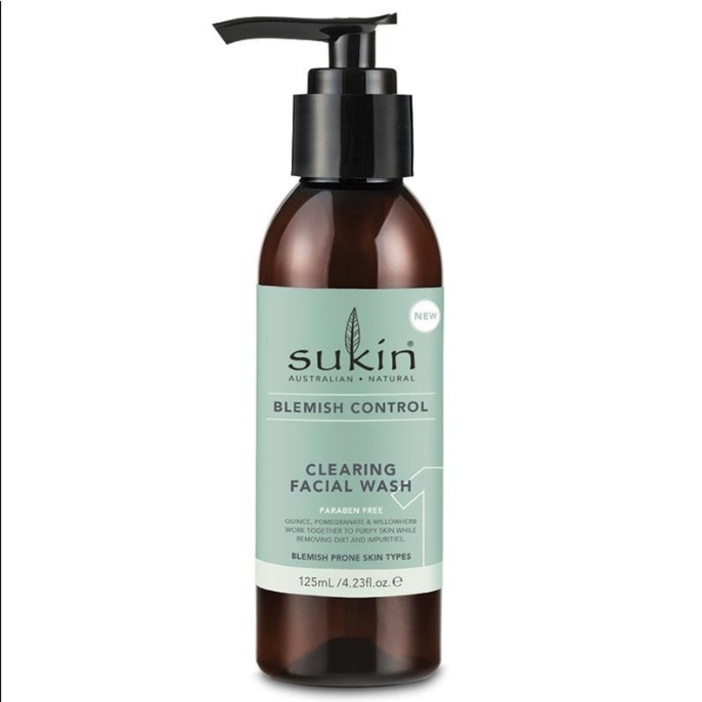 COPY - Sukin Blemish Control Clearing Facial Wash 125ml
